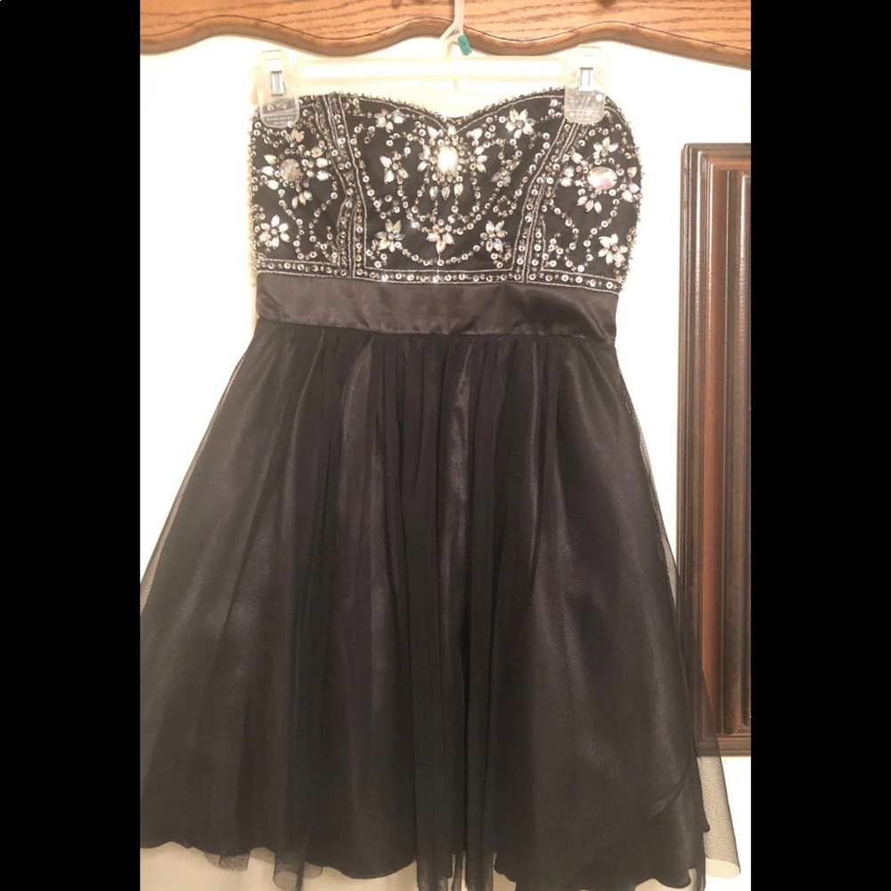 Black formal dress